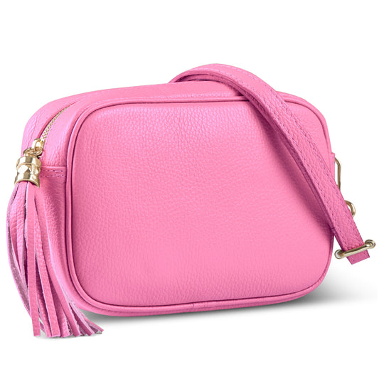 Italian Full-Grain Leather Crossbody Bag | Parma - Shaketea