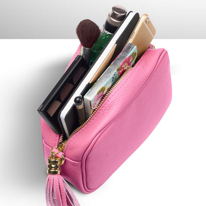 Italian Full-Grain Leather Crossbody Bag | Parma - Shaketea