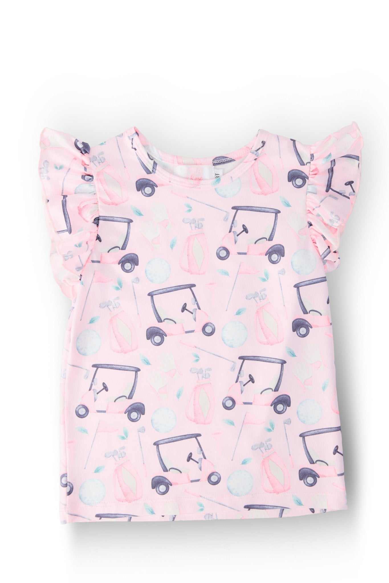 Tee Time S/S Ruffle Tee
