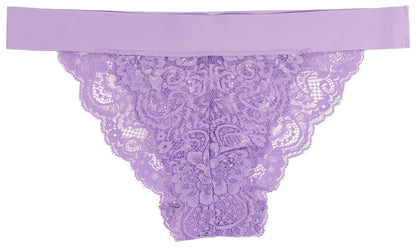 Pretty Lace Bikini with Laser Cut Waistband