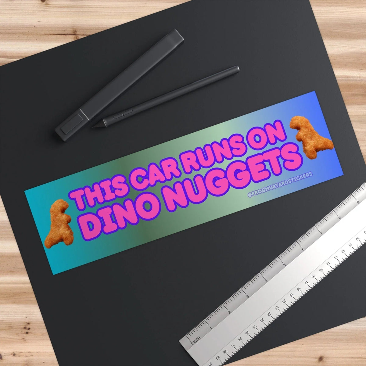 This Car Runs on Dino Nuggets
