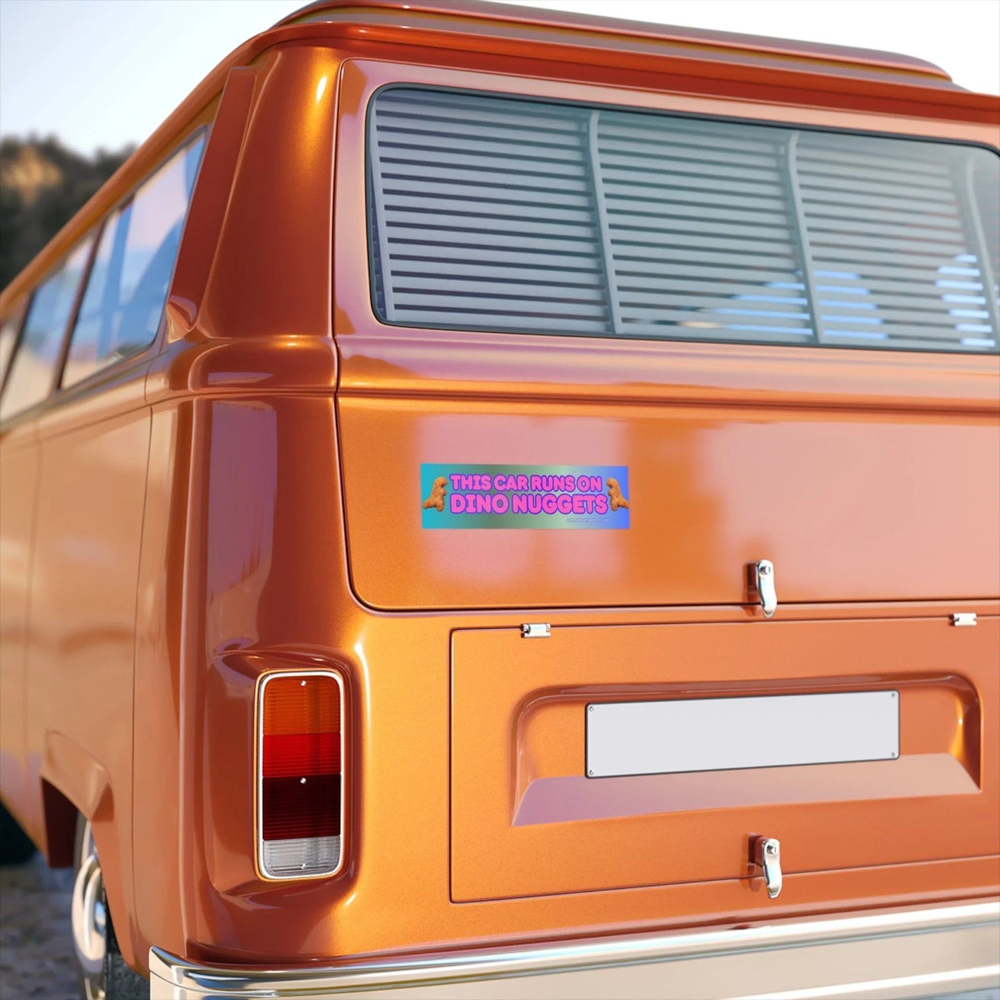 This Car Runs on Dino Nuggets