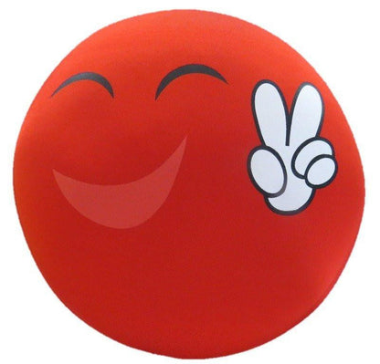 Tache Squishy Emoji Microbead Throw Pillow