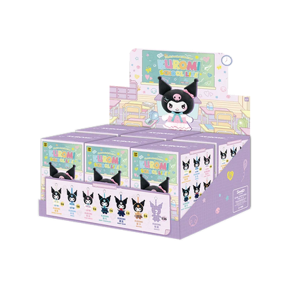 Top Toy Kuromi School Life Series Vinyl Plush Keychain Blind Box Pendant