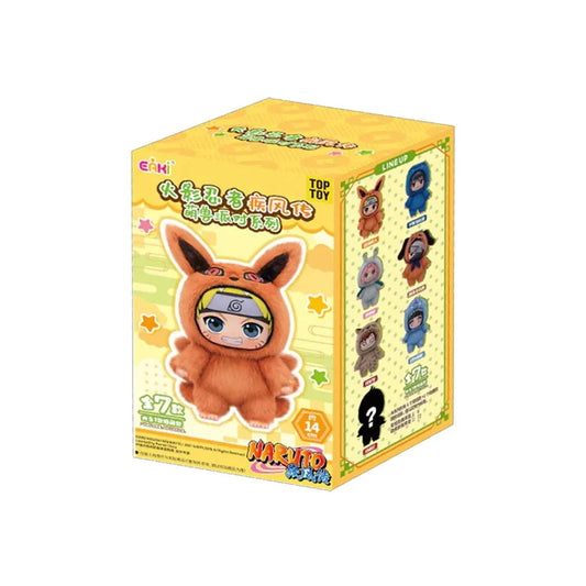 EAKI TOPTOY Naruto Shippuden Beast Party Series 1 Vinyl Plush Doll Blind Box