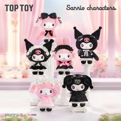 Top Toy Sanrio Characters Angel Garden Series Vinyl Plush Blind Box Keychain Figure