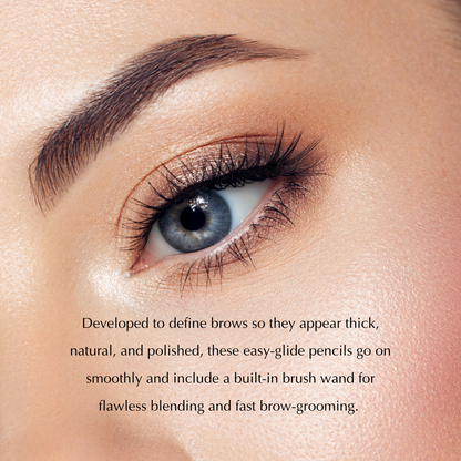Eyebrow Pencil for Thinning, Sparse Brows – Blendable & Buildable, PPD-Free & Hypoallergenic