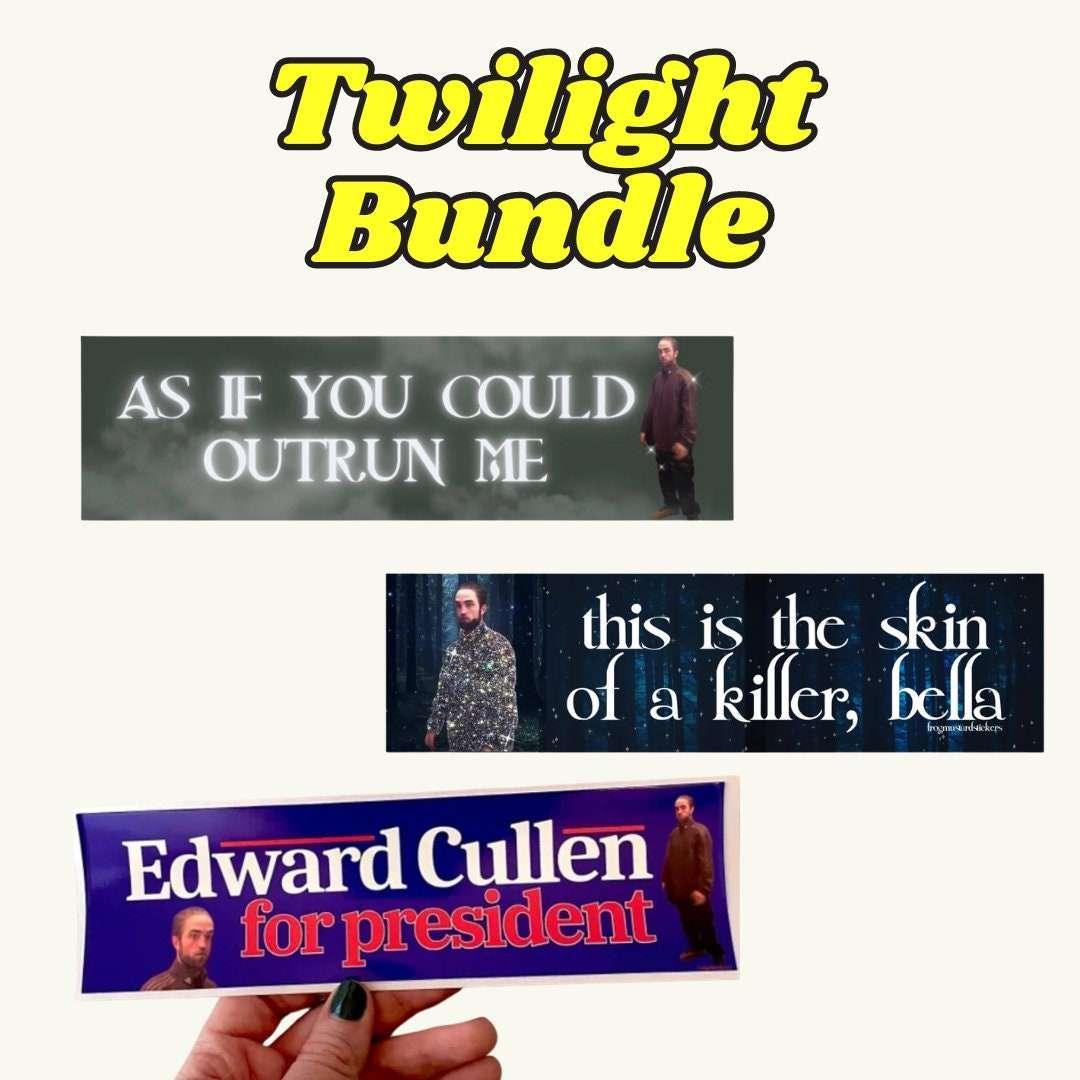 Twilight Meme Lover Bundle - 3-Pack - Premium Weather-proof Vinyl Stickers or Magnets
