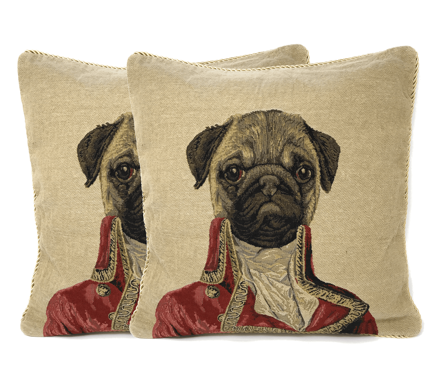 Tache Napoleon Bowaparte Vintage Tapestry Throw Pillow Cover (CC-6011)
