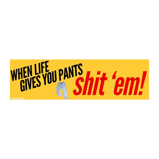 When Life Gives You Pants, Shit 'Em