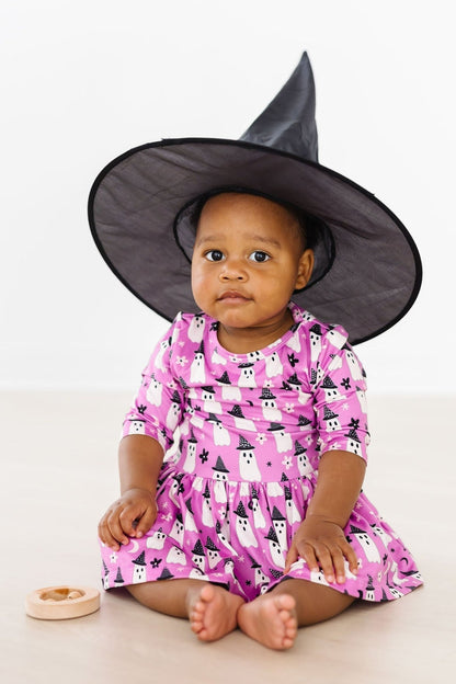Witches Boo 3/4 Sleeve Twirl Bodysuit