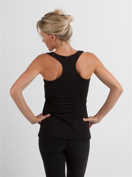 Clearance Women's Bamboo/Cotton Racer Back Tank Top - Shaketea
