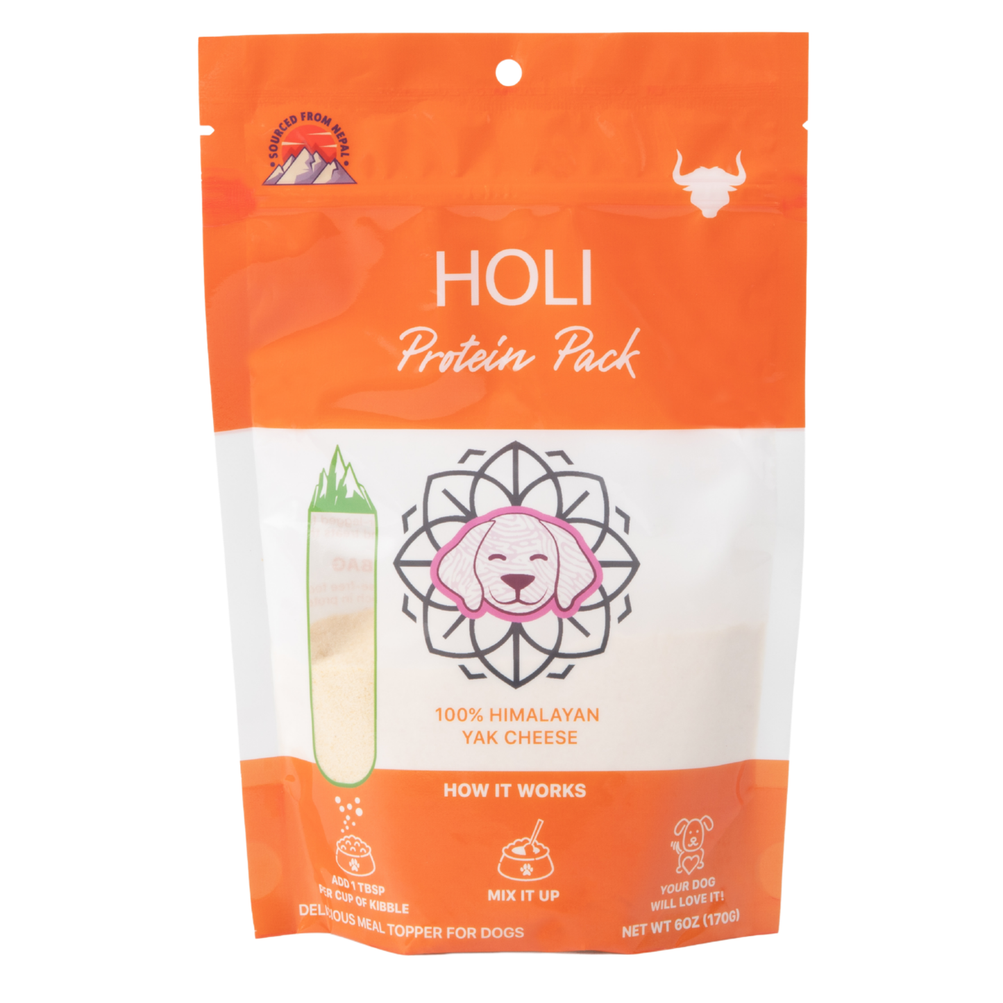 Dehydrated Himalayan Yak Cheese Dog Food Topper