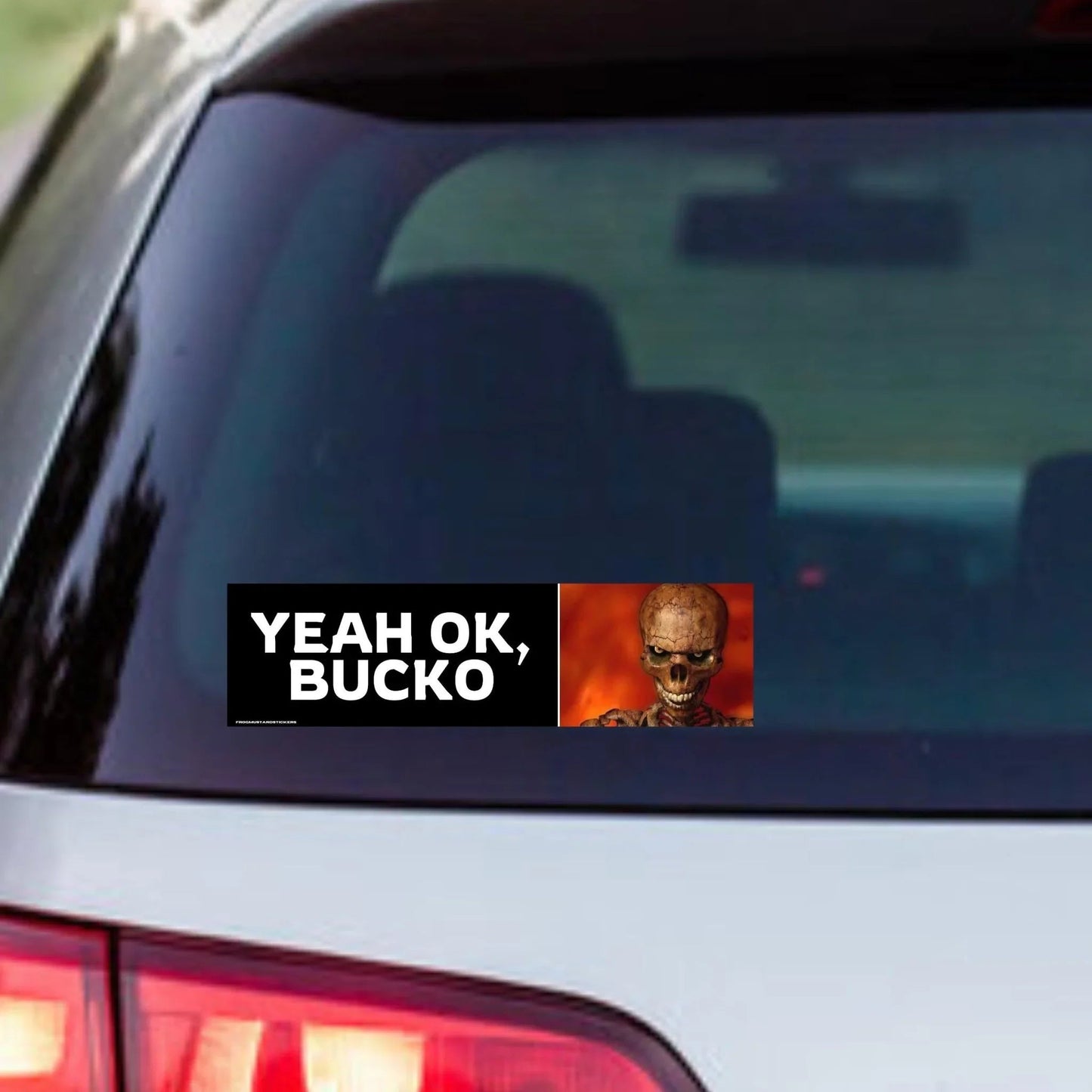Yeah, OK Bucko