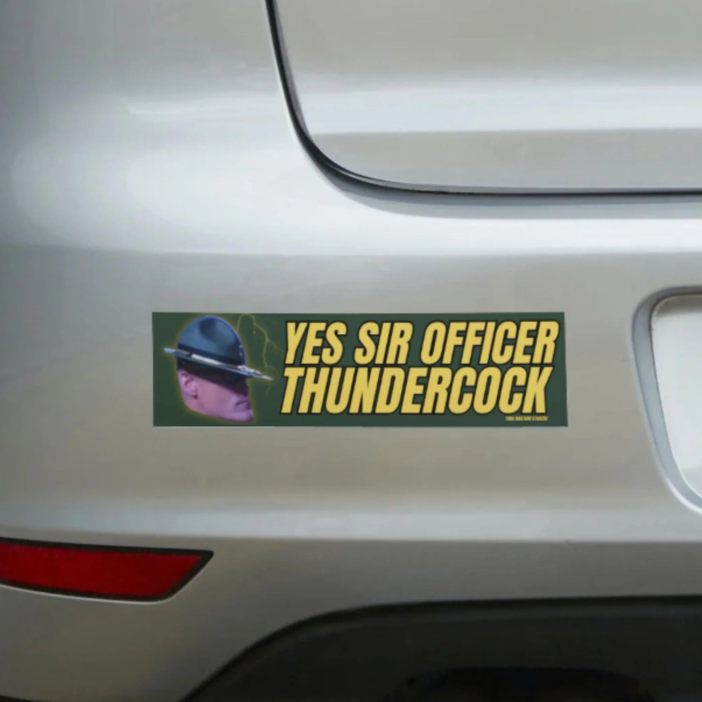 Yes Sir Officer Thundercock
