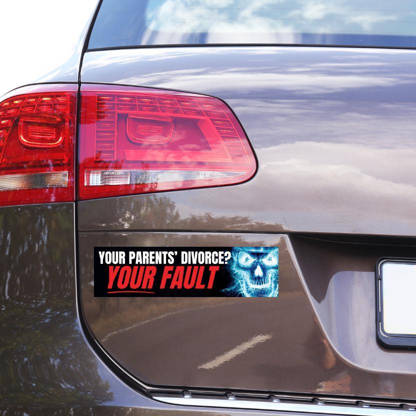 Your Parents' Divorce? Your Fault!