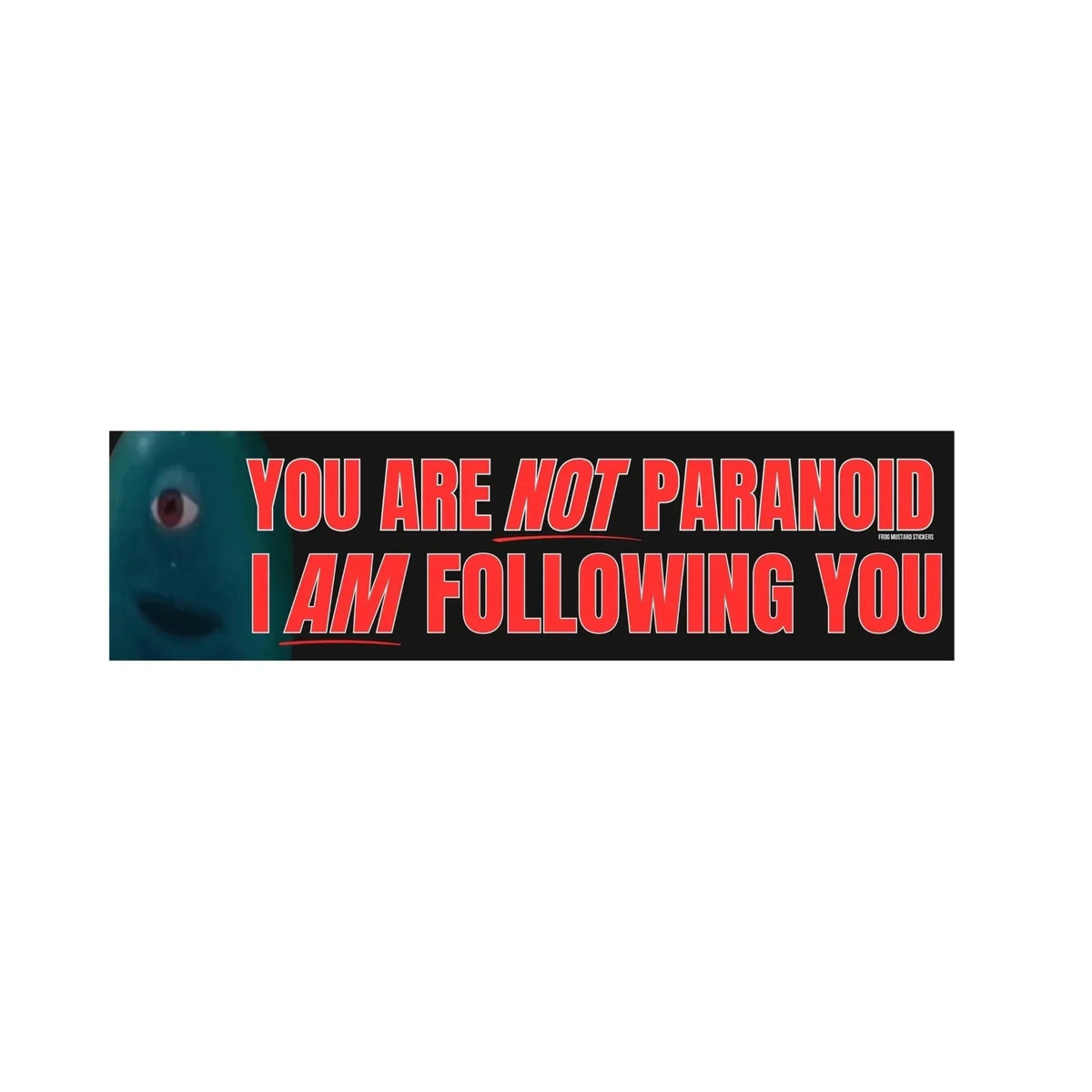 You're NOT Paranoid - I AM Following You