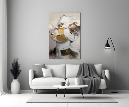 Brushed Face Glass Wall Art