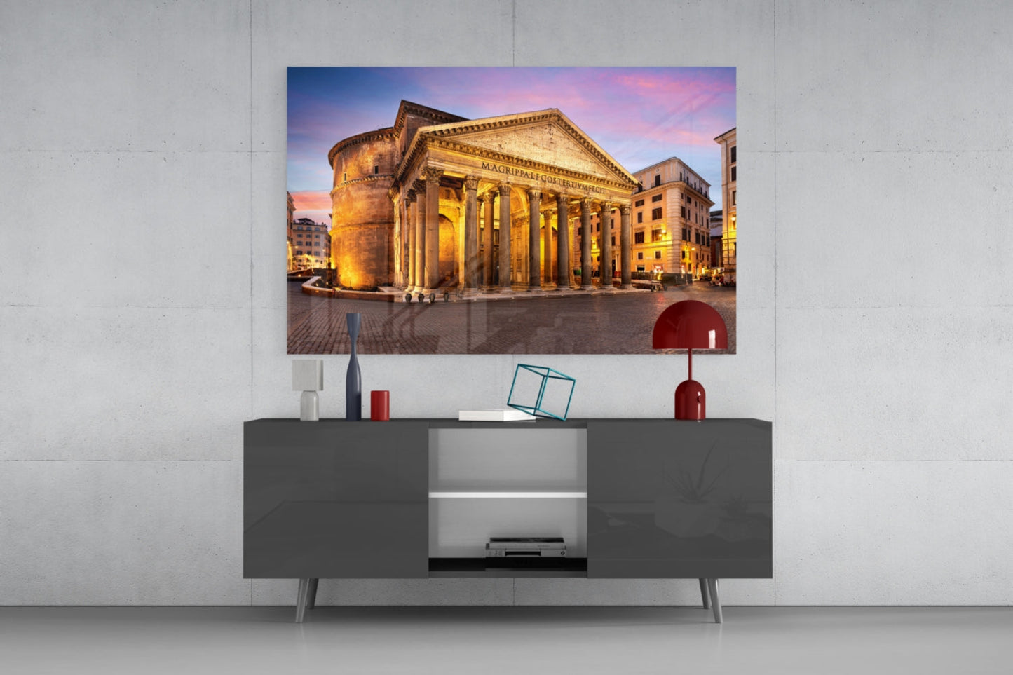 Pantheon Glass Wall Art