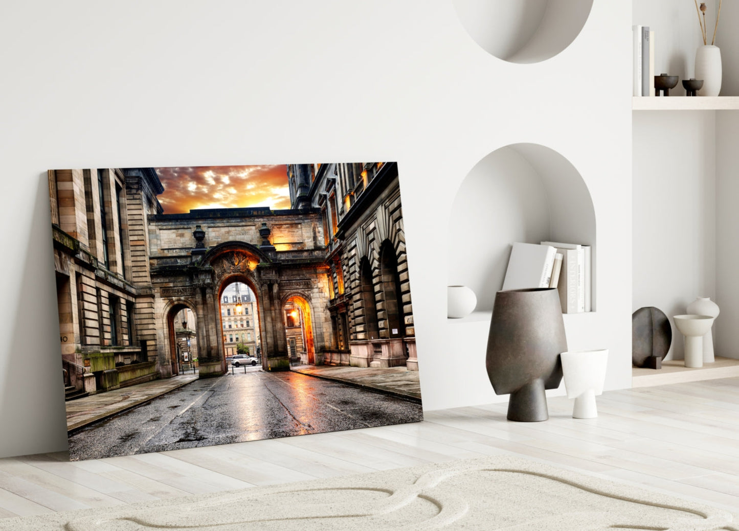 George Square Glass Wall Art