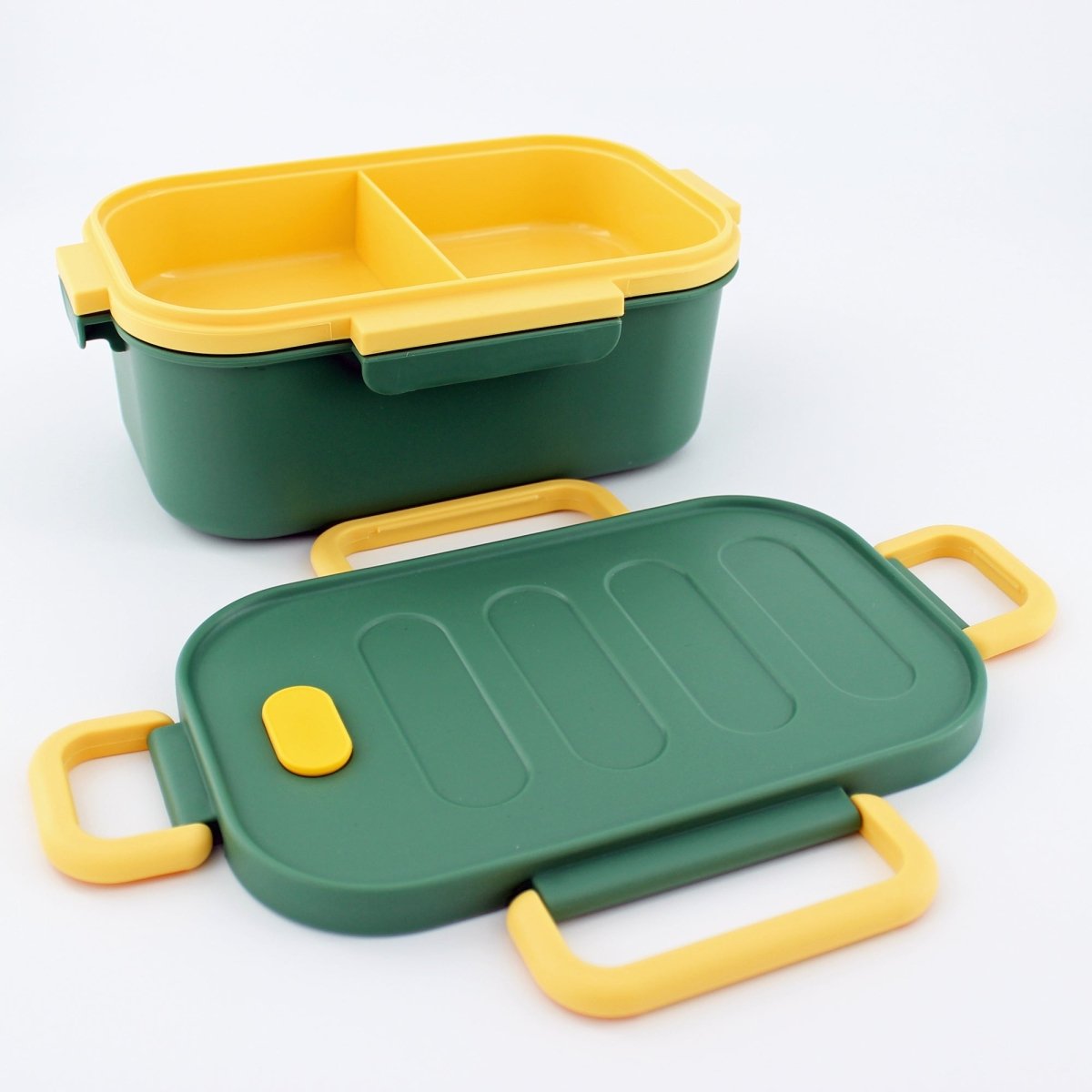 2 Layers Bento Box Lunch Container for Kids Men Women, Leakproof and Durable