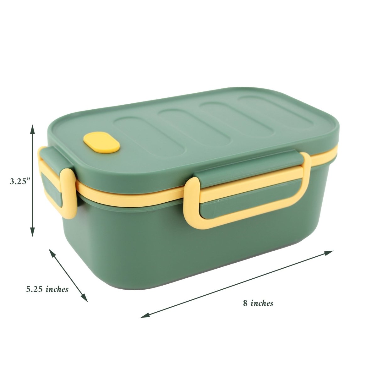 2 Layers Bento Box Lunch Container for Kids Men Women, Leakproof and Durable