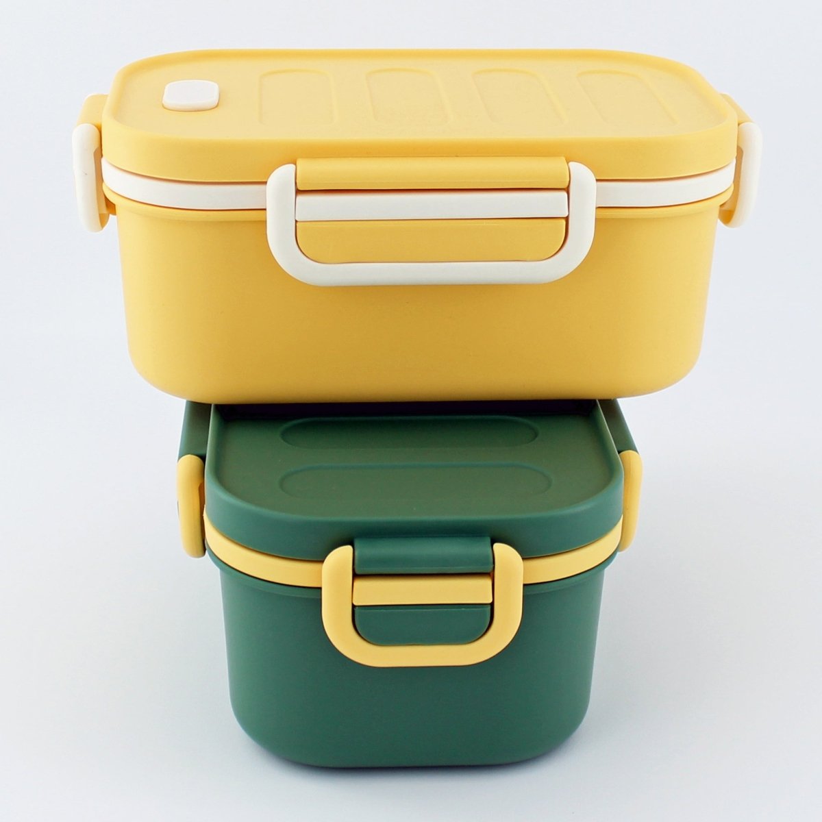 2 Layers Bento Box Lunch Container for Kids Men Women, Leakproof and Durable