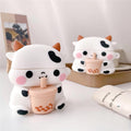 Boba Airpods Case Milk Cow Protective Case