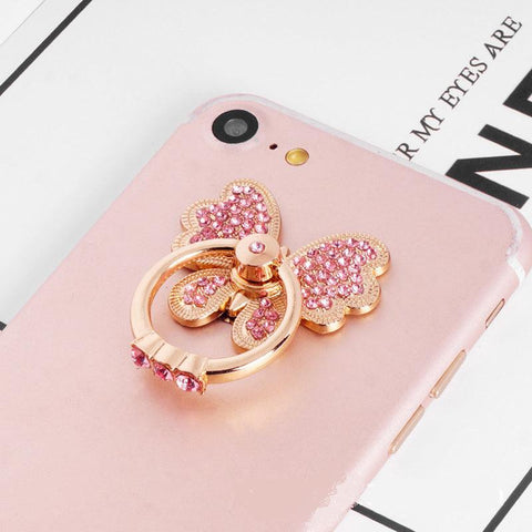 Butterfly Phone Ring Holder Fashion Butterfly