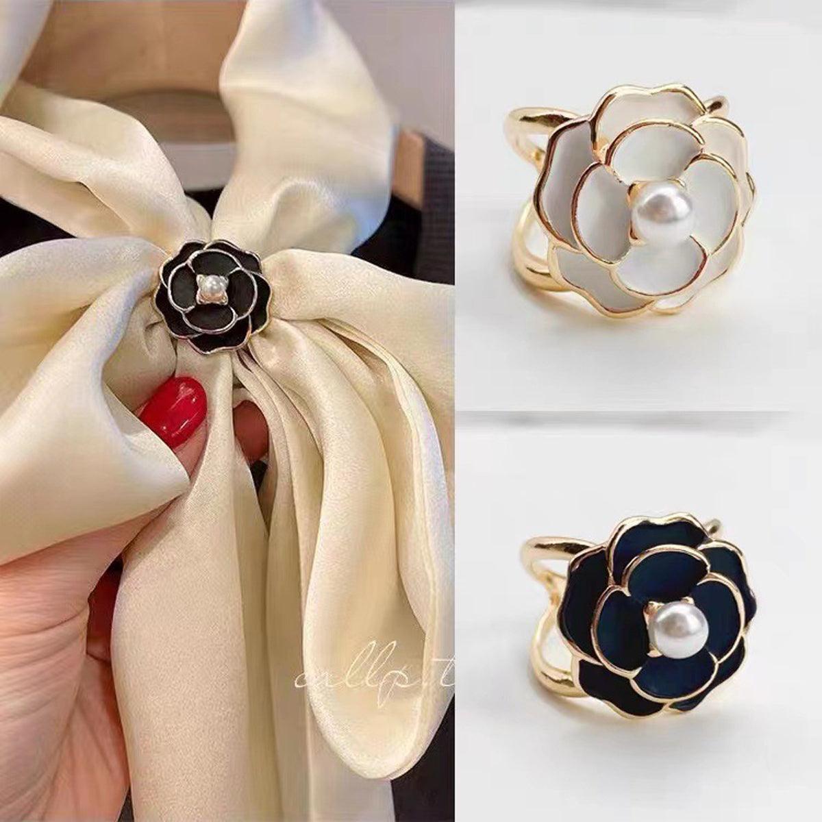 Camellia Scarf Buckle