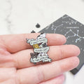 Cat Enamel Pin I want to Pet Every Cat in the World