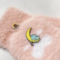 Cat Enamel Pin Napping on the Moon
