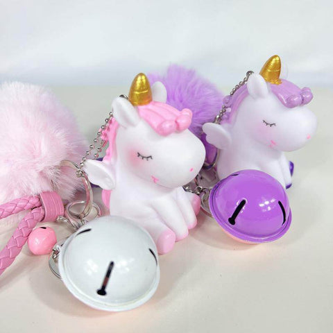 Puff Ball Unicorn Keychain – Dazzling Unicorns
