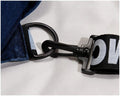 Denim Crossbody Bag with a Pendant
