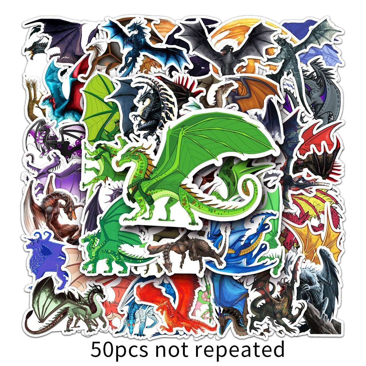 Dragon Stickers 50pcs