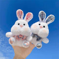 Fluffy Stuffed Bunny Charm