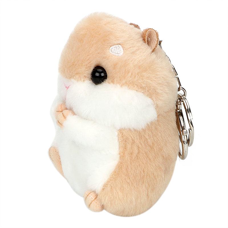 Hamster Keychain Backpack Charms Stuffed Animals Keyring