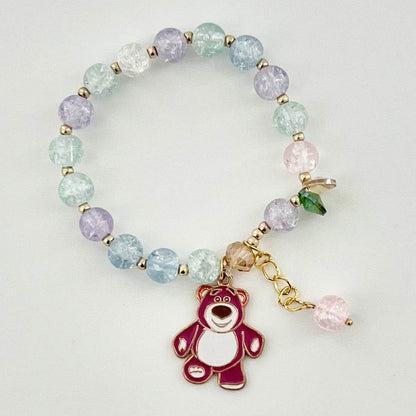 Kawaii Kuromi Cinnamoroll Sanrio Bracelet and Pin