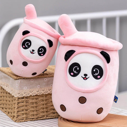 Kawaii Panda Boba Bubble Tea Plush Toy Stuffed Animal