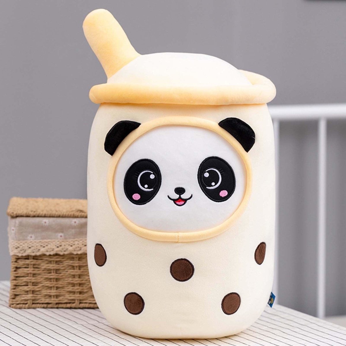 Kawaii Panda Boba Bubble Tea Plush Toy Stuffed Animal