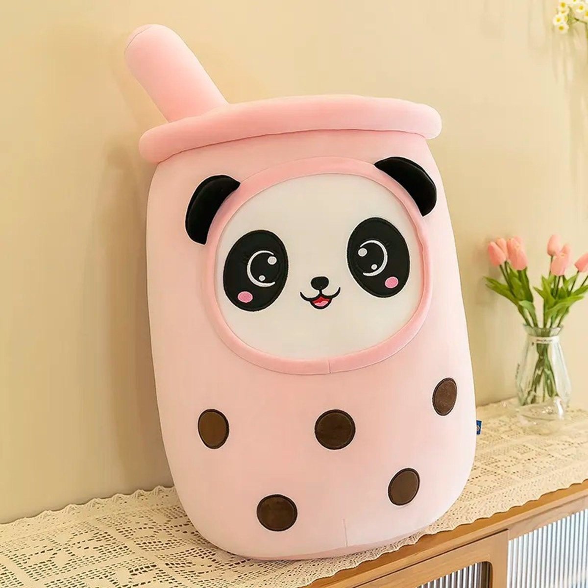 Kawaii Panda Boba Bubble Tea Plush Toy Stuffed Animal