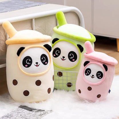 Kawaii Panda Boba Bubble Tea Plush Toy Stuffed Animal