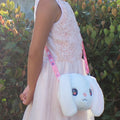 Long Ears Bunny Plush Bag Cute Crossbody for Little Girls