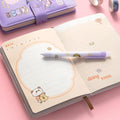 Notebooks for School Cute Cover Magnetic Closure