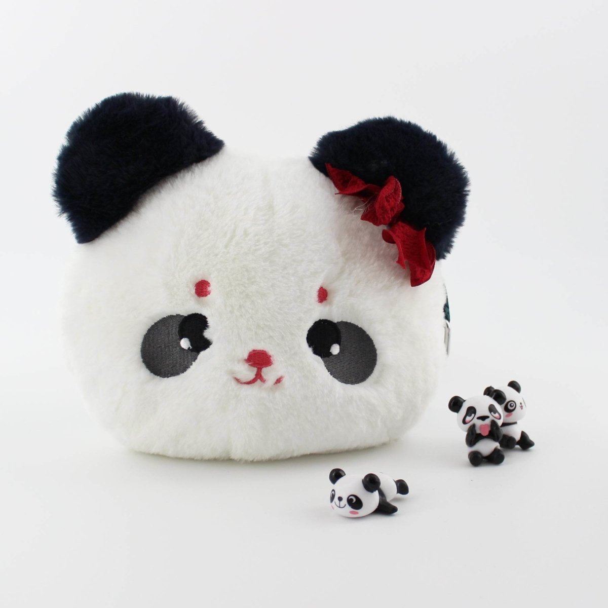 Panda Crossbody Plush Bag Purse Kawaii Cartoon Purse for Girls