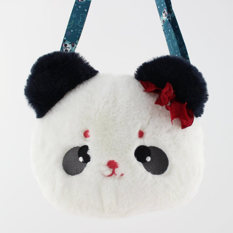 Panda Crossbody Plush Bag Purse Kawaii Cartoon Purse for Girls