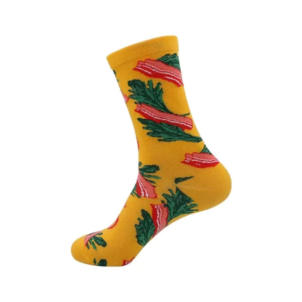 Novelty Funny Socks Pizza Socks Box