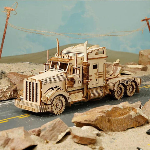 ROKR 3D Wooden Puzzle | Robotime - Heavy Truck