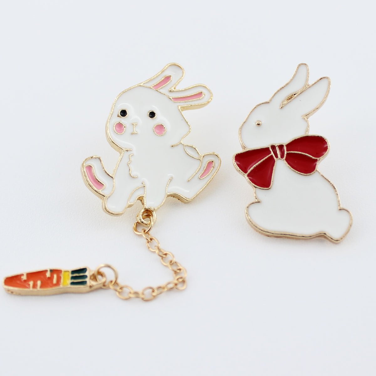 Rabbit Enamel Pins – Shaketea