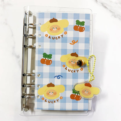 School Notebooks 6 Ring Binder Cute Cover